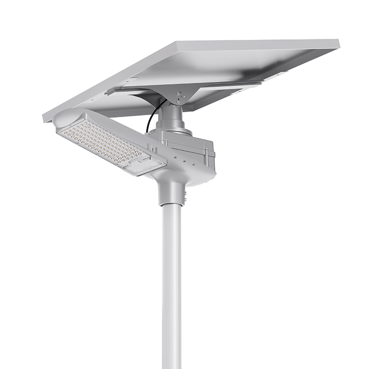 Oświetlenie uliczne LED z panelem słonecznym